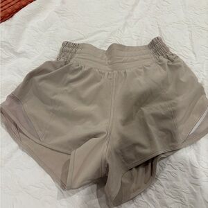 Lululemon Athletica Light Tan Athletic Shorts